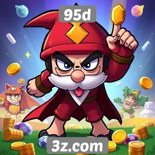 Diversidade de jogos disponíveis no site 95d